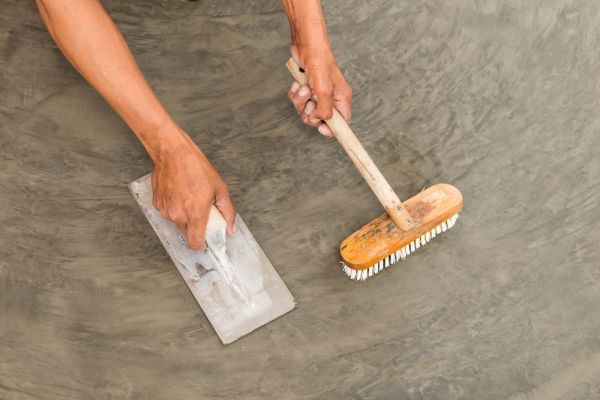 Driveway Concrete Staining in Indianapolis
