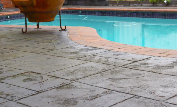 Stamped Patio Construction in Indianapolis
